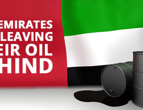 THE EMIRATES ARE LEAVING THEIR OIL BEHIND.